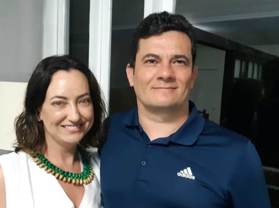 Rosangela e Sérgio Moro