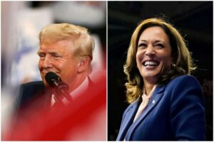 Análise: Kamala e Trump estão empatados na margem de erro