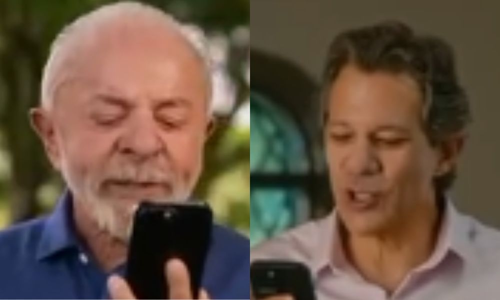 Em formato de bate-papo, Lula e Haddad lançam 1ª campanha conjunta das Eleições de 2026