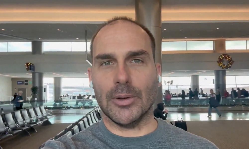 Eduardo Bolsonaro diz que foi importunado em casa nos EUA: ‘Formalizamos um B.O.’